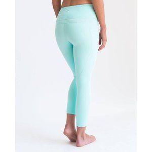 ZYIA Active Light N Tight Mint Green Pocket Workout Leggings Womens Medium